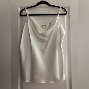 Diane Von Furstenberg WhiteCamisole Top.